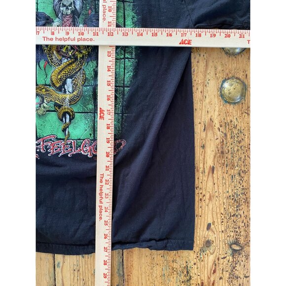 Mötley Crüe Dr. Feelgood Graphic T-Shirt Medium Black Band Merch Short Sleeve - Picture 5 of 5